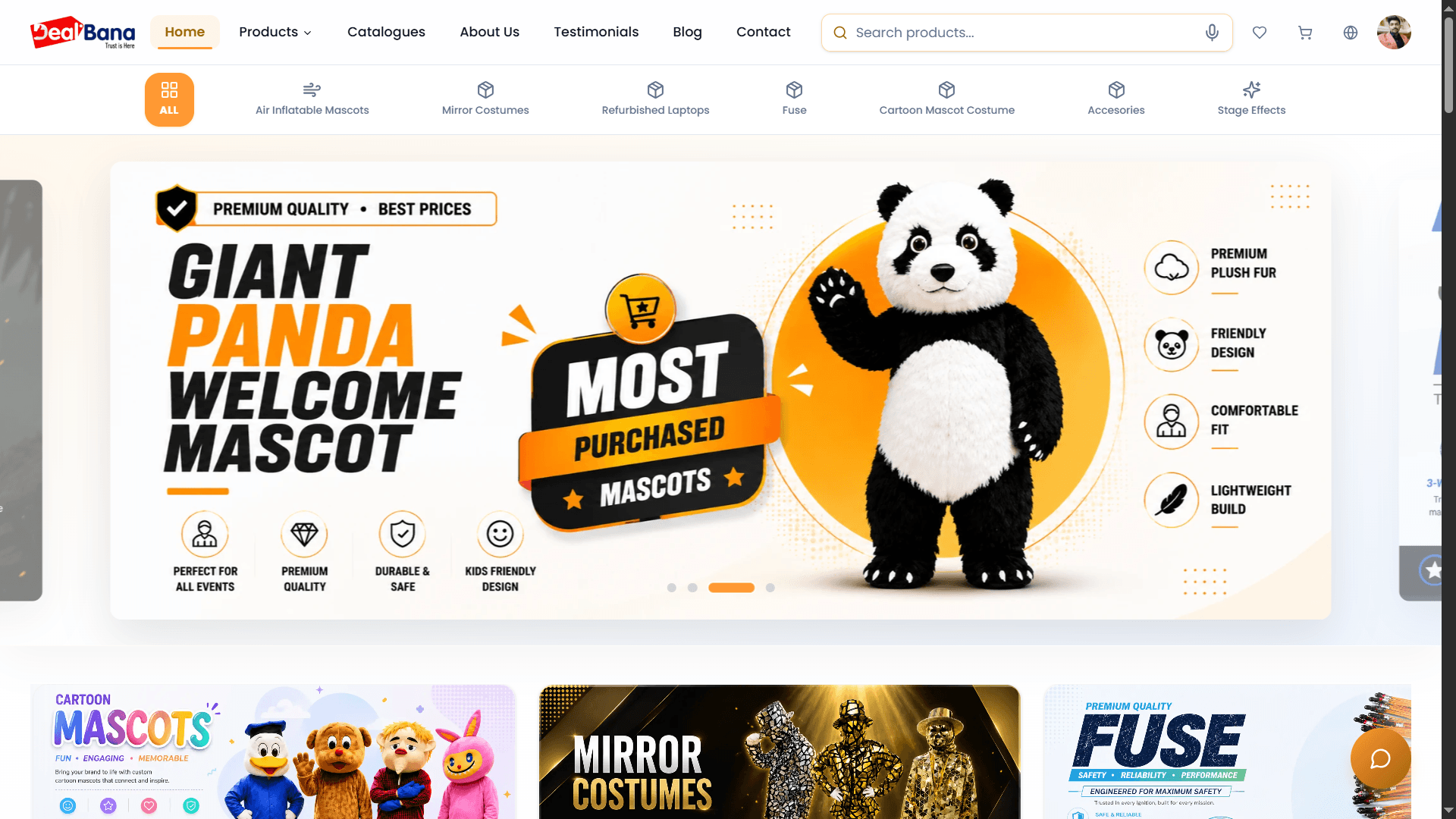 Deal Bana website